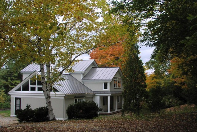 Renovation with new upper story.