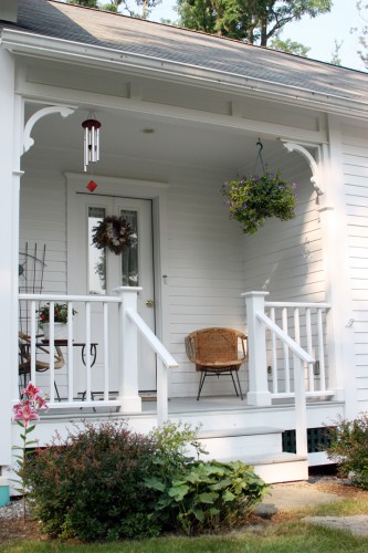 The front porch